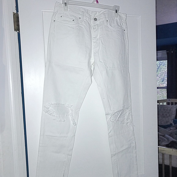 Other - mnml denim-white ripped jeans